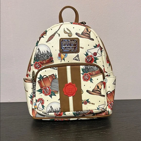 Loungefly | Bags | Loungefly Cream And Brown Harry Potter  display picture 3